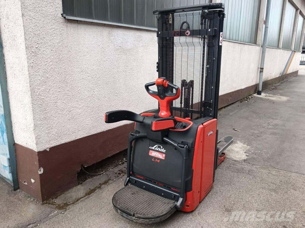 Linde L14AP Ручные штабелёры с электроподъёмом