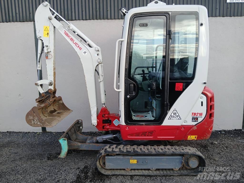 Takeuchi TB 216 Мини-экскаваторы