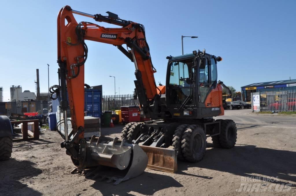 Doosan DX 100-7 Колёсные экскаваторы