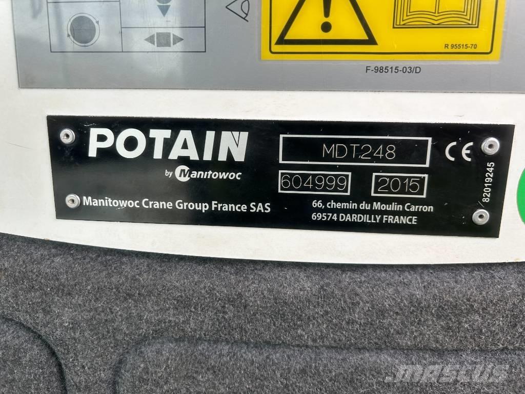 Potain MDT248-J10 Башенные краны