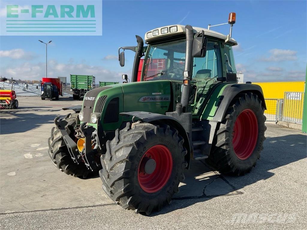 Fendt 412 Vario Трактора