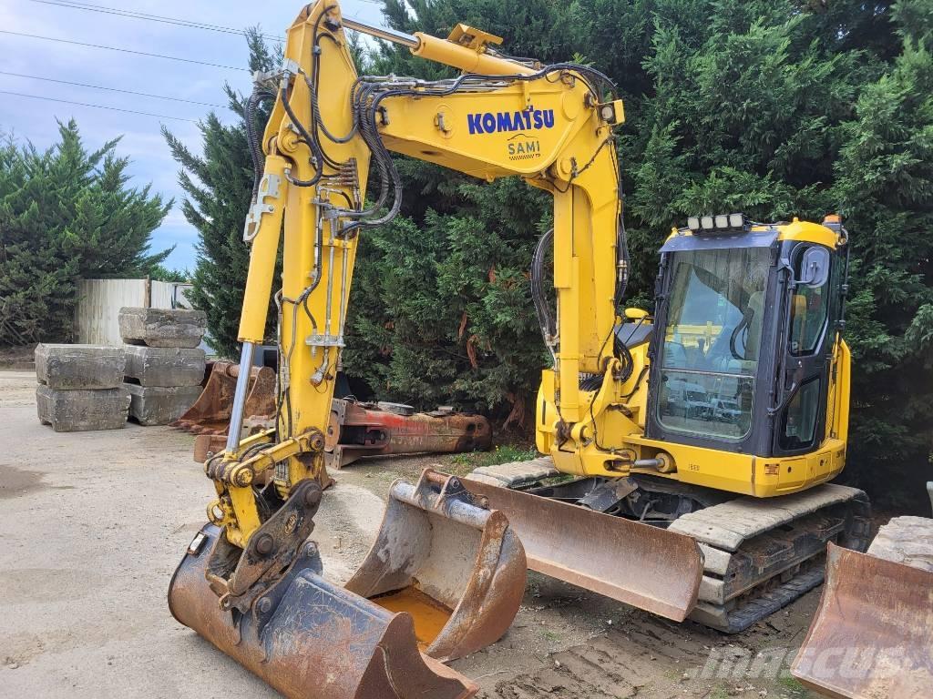 Komatsu PC88MR-11 Малые экскаваторы 7т-12т