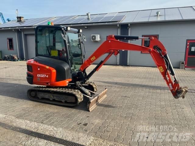 Kubota KX 027 Мини-экскаваторы