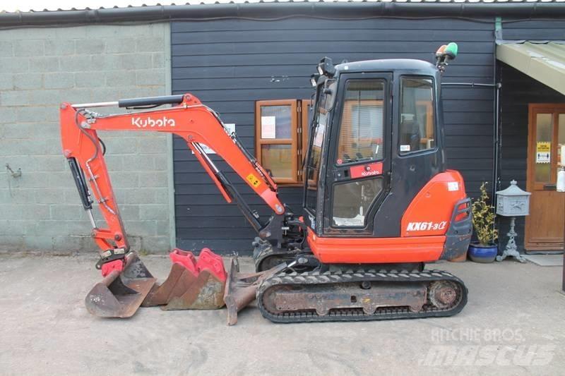 Kubota KX 61-3 Мини-экскаваторы
