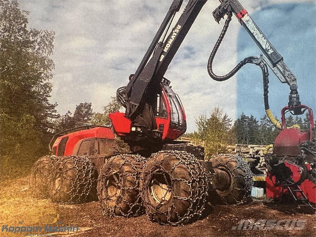 Komatsu 931XC Харвестеры