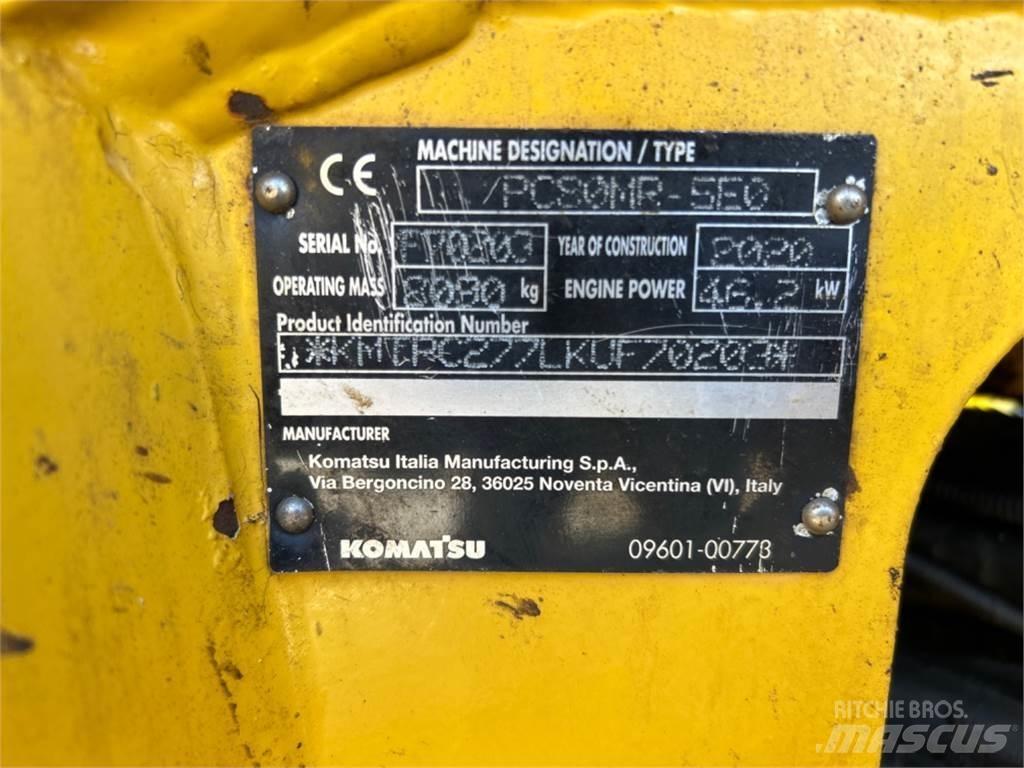 Komatsu PC80 MR Малые экскаваторы 7т-12т