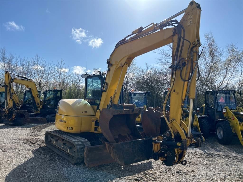 Komatsu PC80 MR Малые экскаваторы 7т-12т