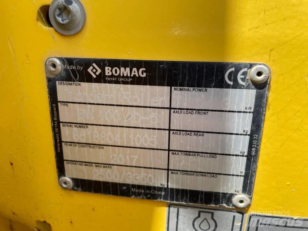 Bomag BW 100 AD-5 Катки тротуарные