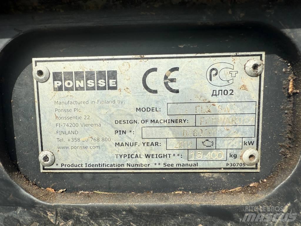 Ponsse ELK 8W Форвардеры