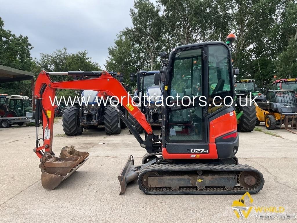 Kubota U 27-4 Мини-экскаваторы