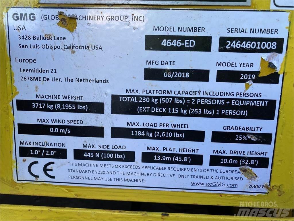 GMG 4646-ED Ножничные подъемники