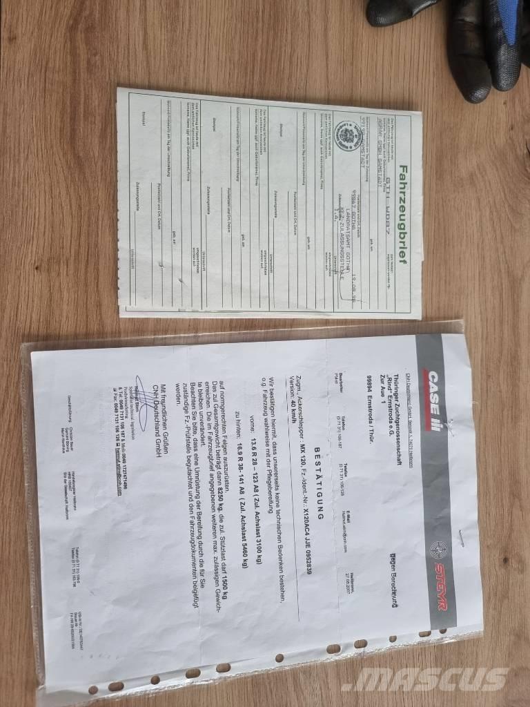 CASE MX 120 Трактора