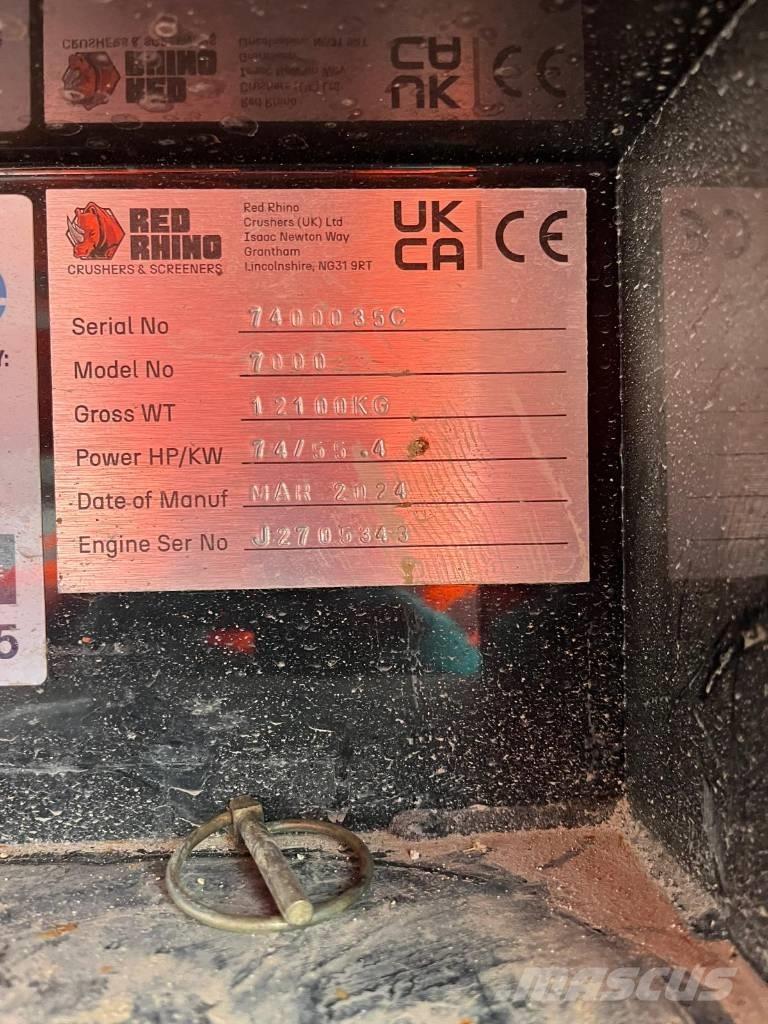 Red Rhino 7000 Дробилки