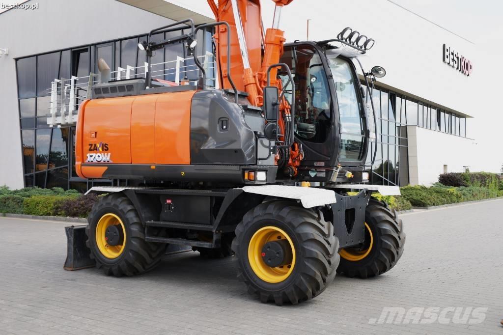 Hitachi ZX 170 W-6 Колёсные экскаваторы