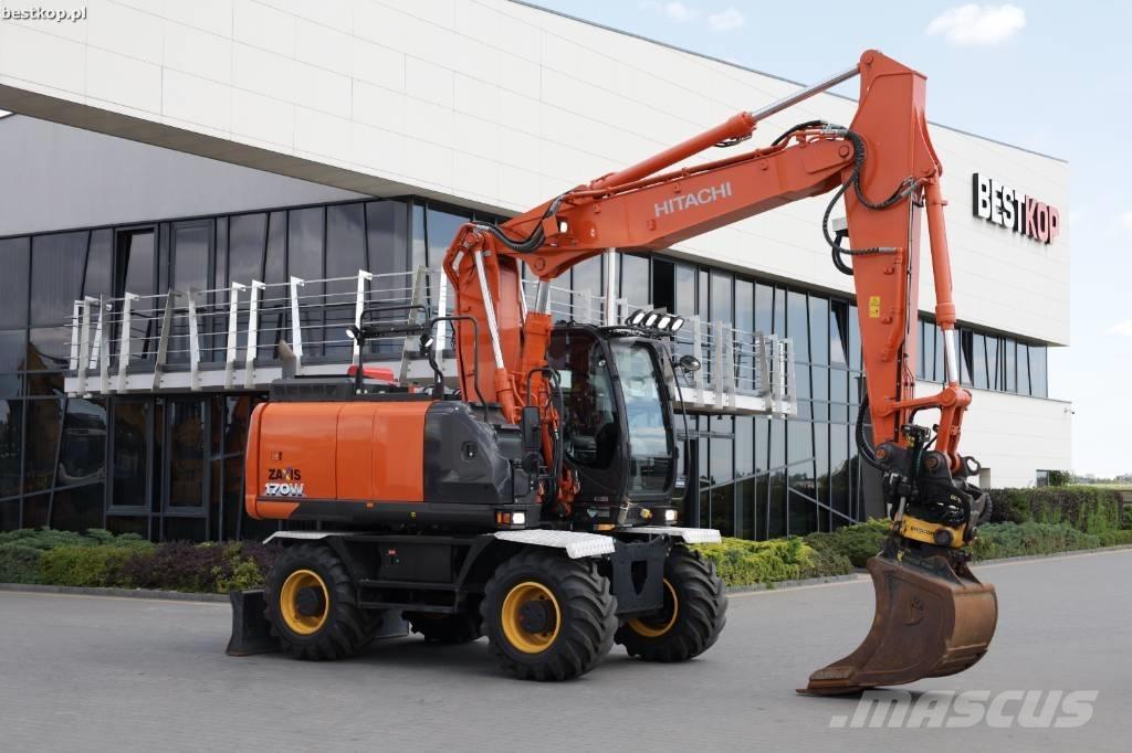 Hitachi ZX 170 W-6 Колёсные экскаваторы