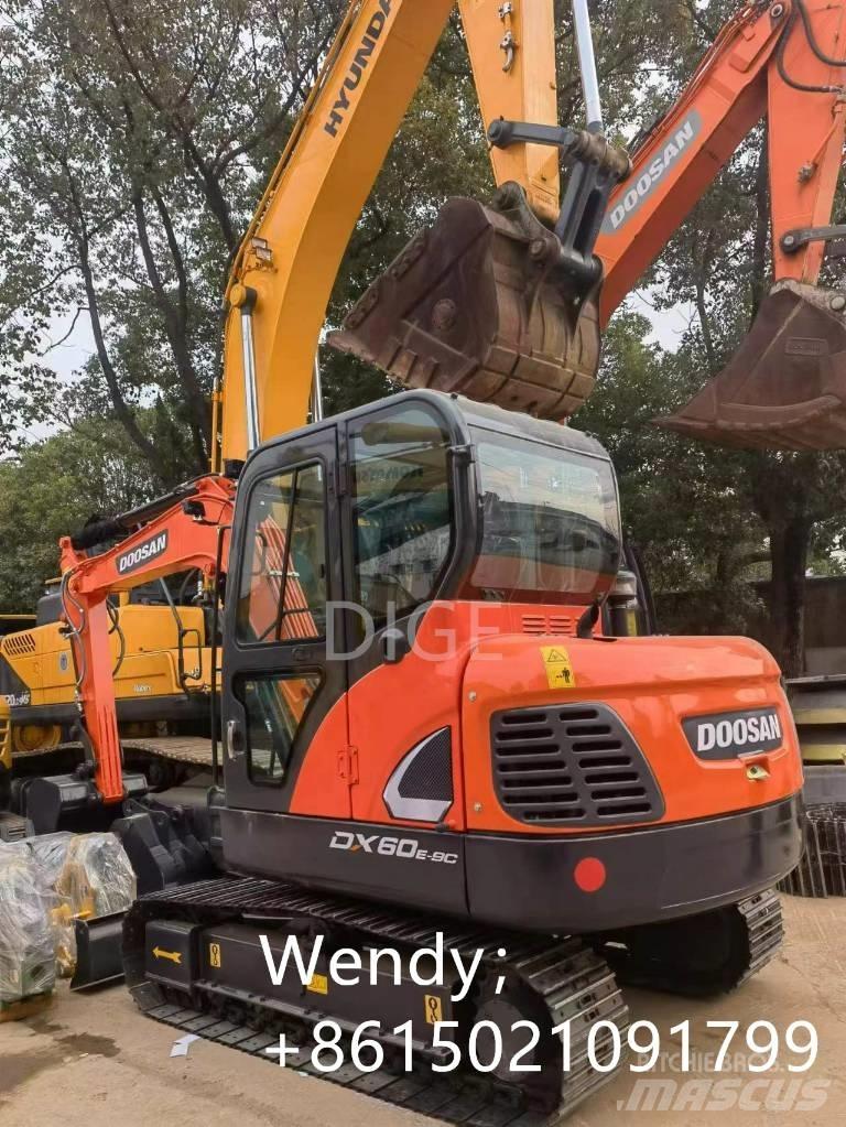 Doosan DX 60 Малые экскаваторы 7т-12т