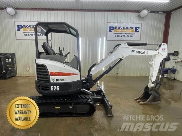 Bobcat E26 Мини-экскаваторы