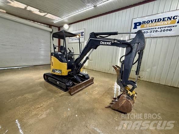 John Deere 26G Мини-экскаваторы