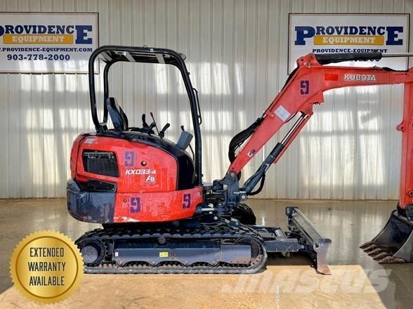 Kubota KX033-4 Мини-экскаваторы