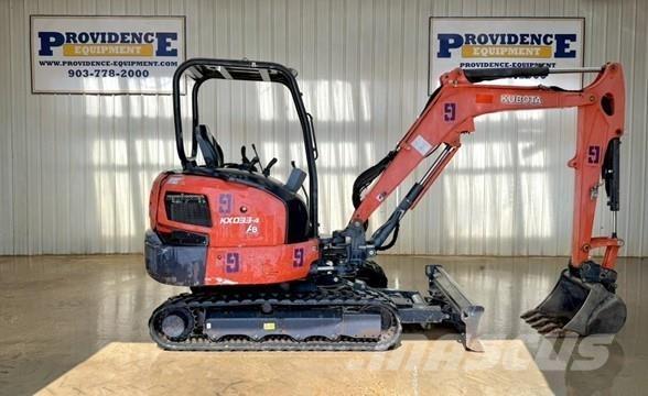 Kubota KX033-4 Мини-экскаваторы