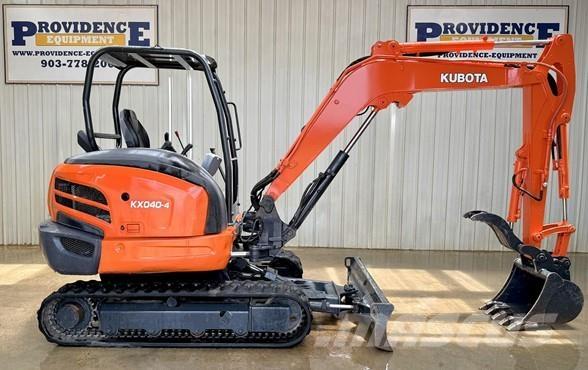 Kubota KX040-4 Мини-экскаваторы