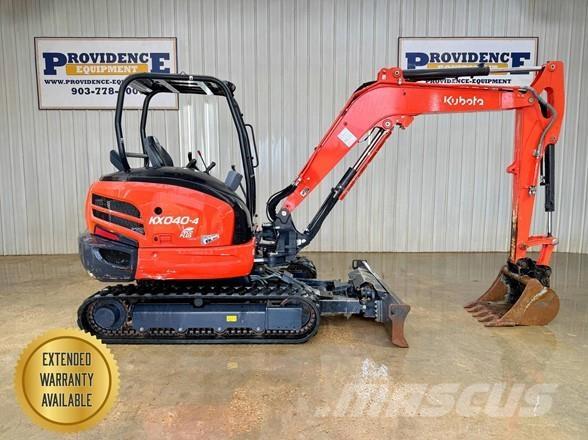 Kubota KX040-4 Мини-экскаваторы