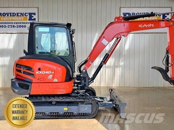 Kubota KX040-4 Мини-экскаваторы