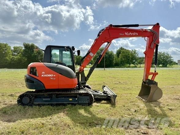 Kubota KX080-4 Гусеничные экскаваторы