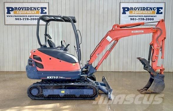 Kubota KX71-3 Мини-экскаваторы
