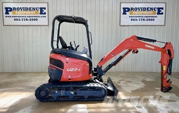 Kubota U27-4 Мини-экскаваторы