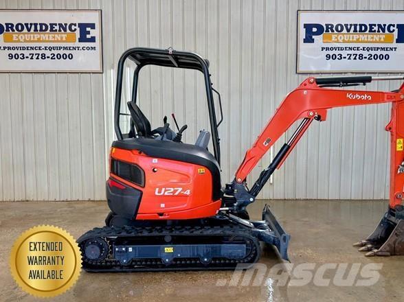Kubota U27-4 Мини-экскаваторы