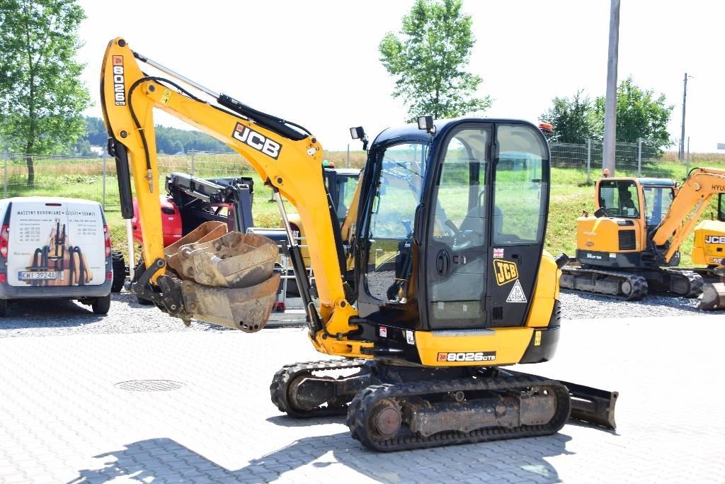 JCB 8026 CTS Мини-экскаваторы