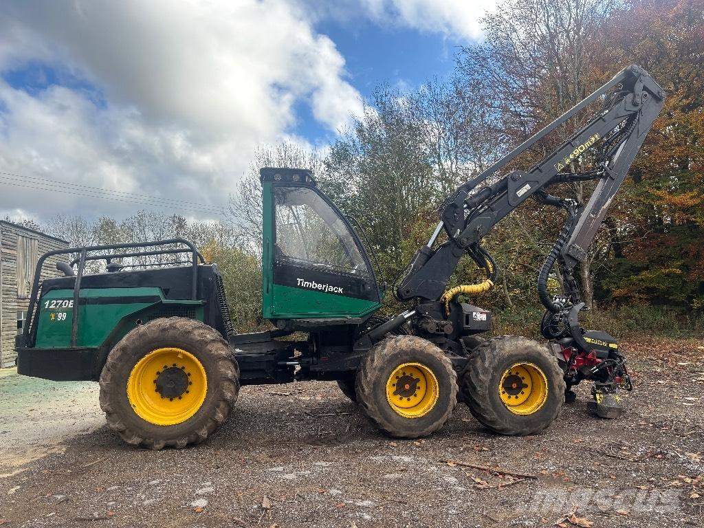 Timberjack 1270b Харвестеры