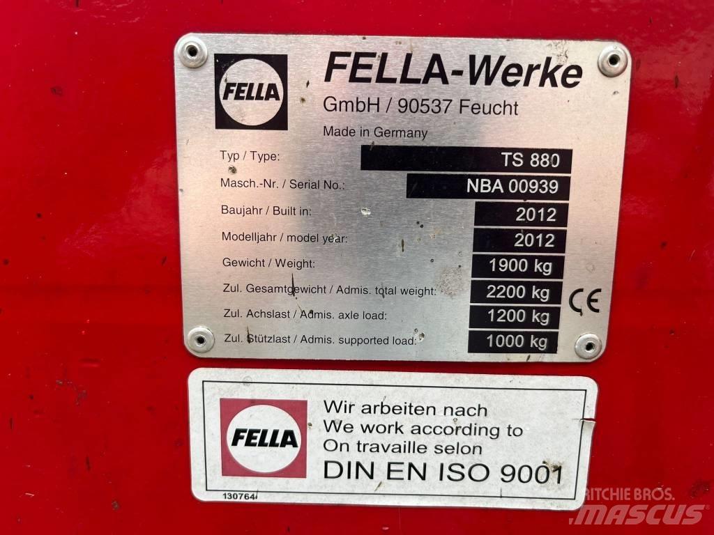 Fella TS 880 Рядковые косилки