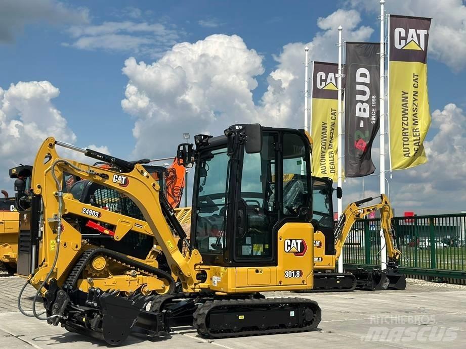 CAT 301.8 Мини-экскаваторы