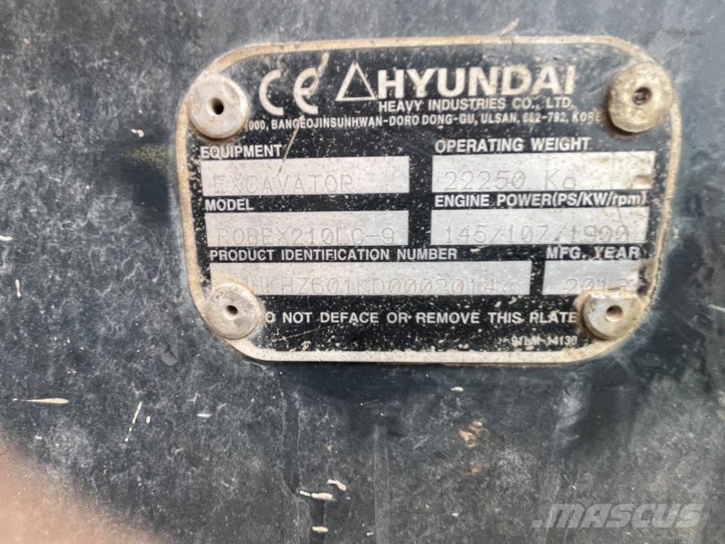 Hyundai 210-9! Гусеничные экскаваторы