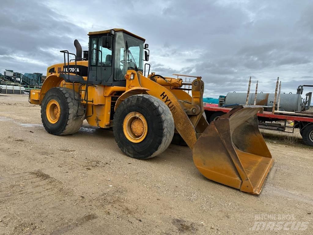 Hyundai HL770-7A Фронтальные погрузчики