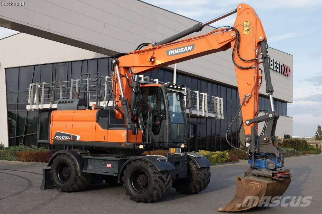 Doosan DX170W-5 Колёсные экскаваторы