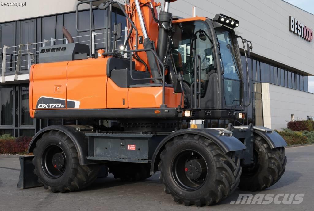 Doosan DX170W-5 Колёсные экскаваторы