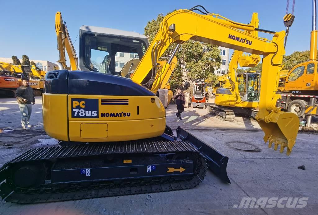 Komatsu PC 78 US-6 Малые экскаваторы 7т-12т