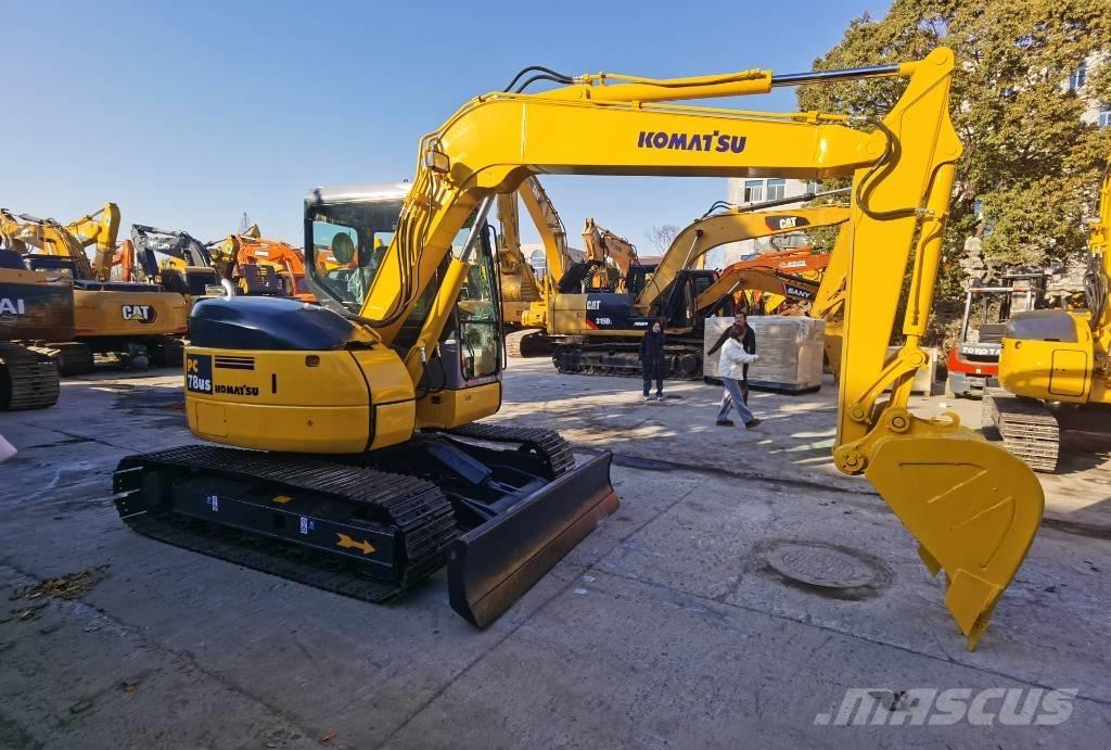 Komatsu PC 78 US-6 Малые экскаваторы 7т-12т