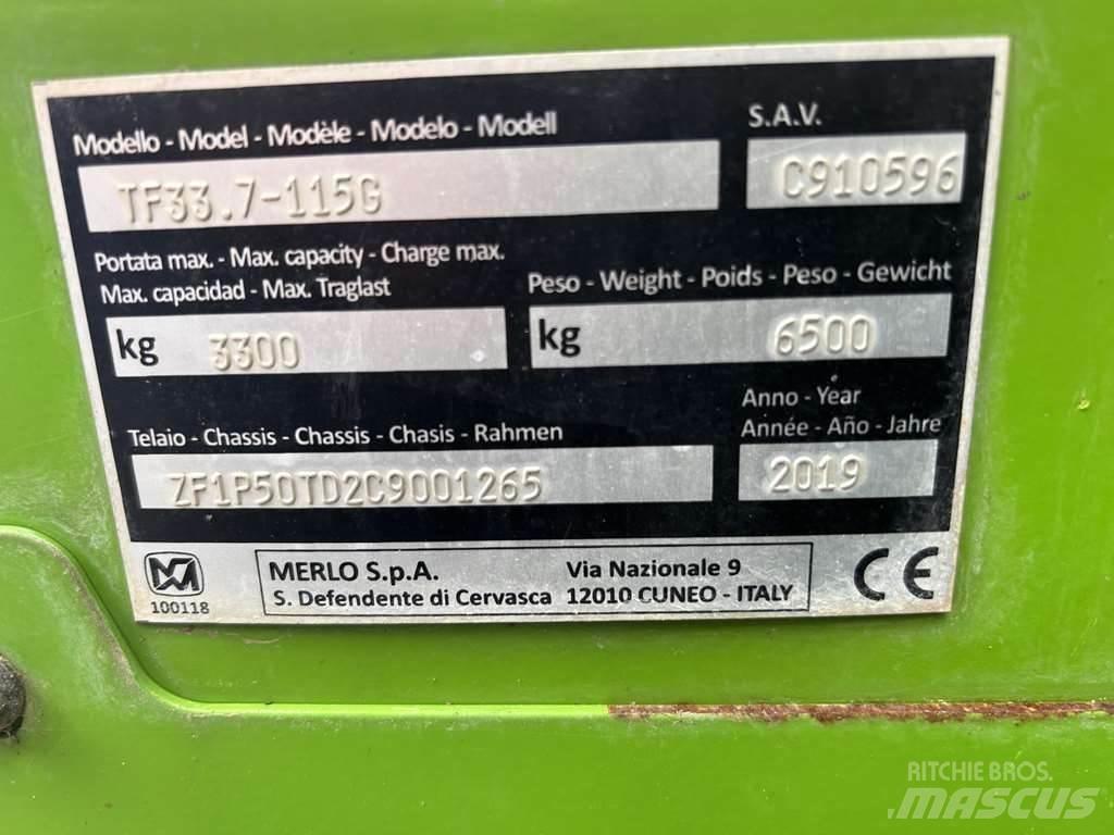 Merlo TF33.7 Телескопические погрузчики