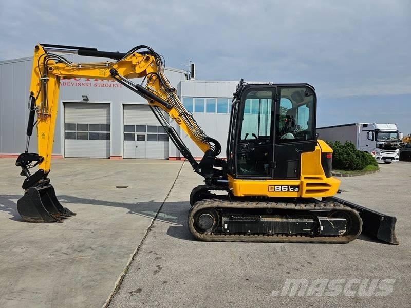 JCB 86 C-2T Малые экскаваторы 7т-12т