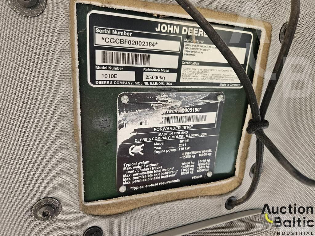 John Deere 1010 E Форвардеры