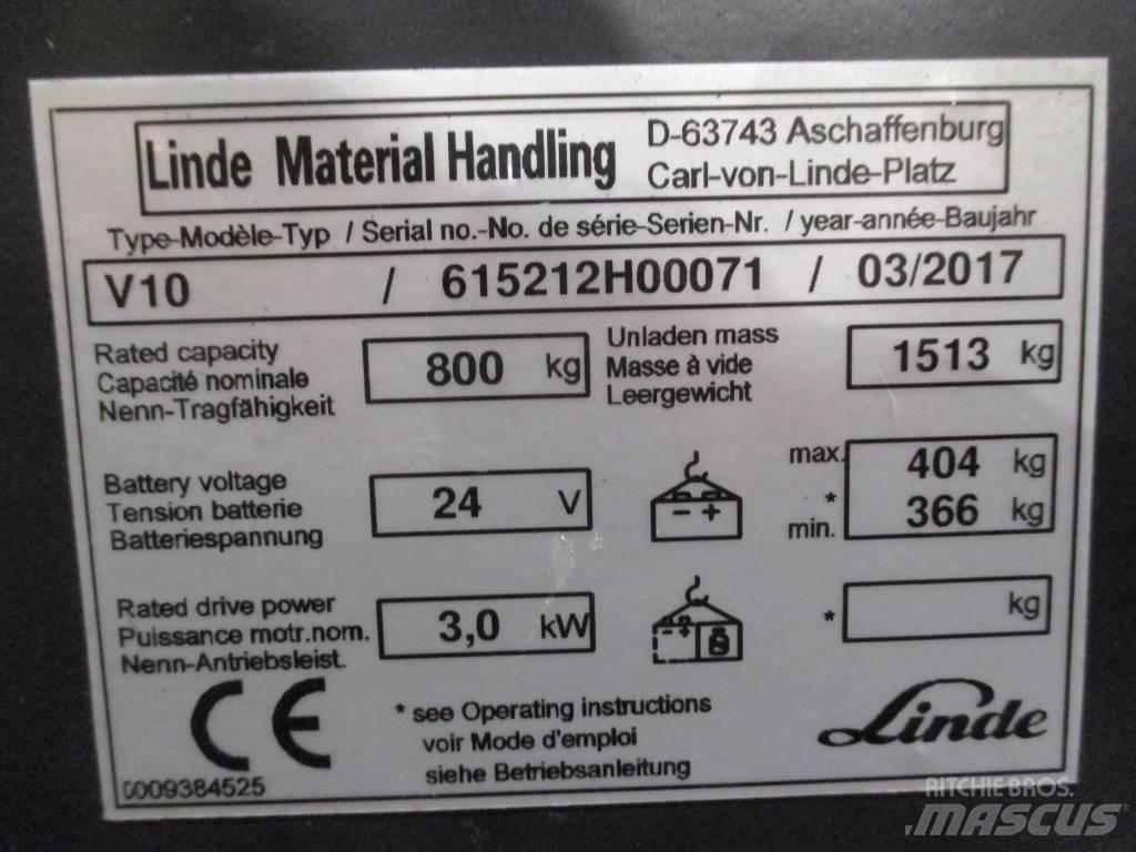 Linde V 10 Высотные комплектовщики