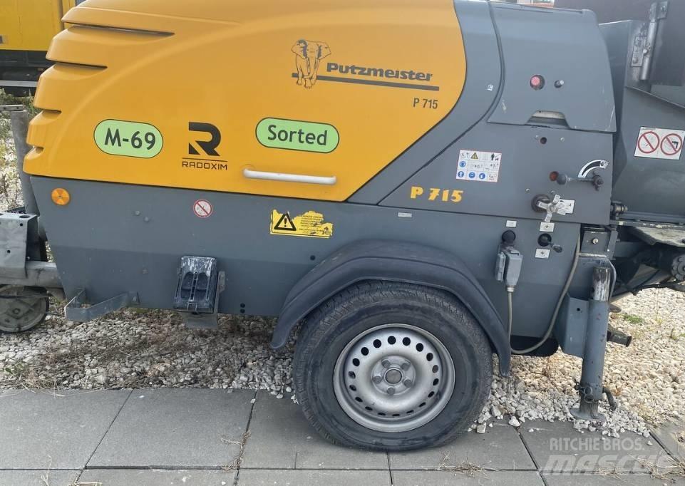 Putzmeister P 715 TD Бетононасосы