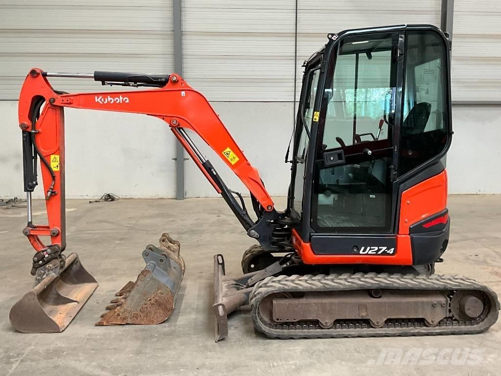 Kubota U 27-4 Мини-экскаваторы