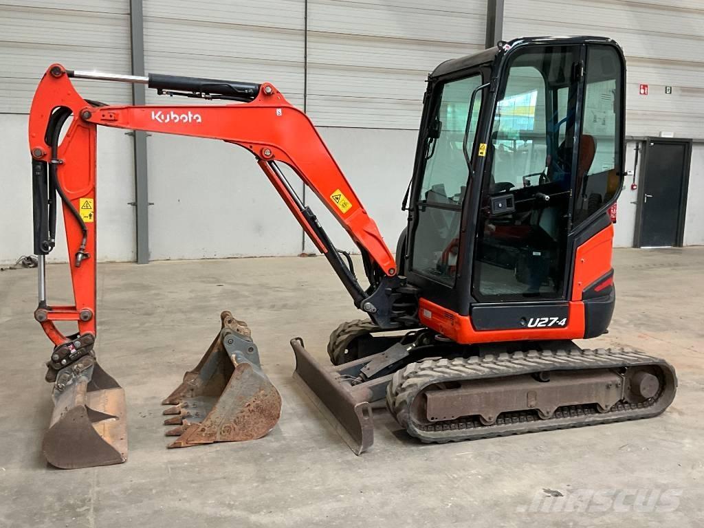 Kubota U 27-4 Мини-экскаваторы