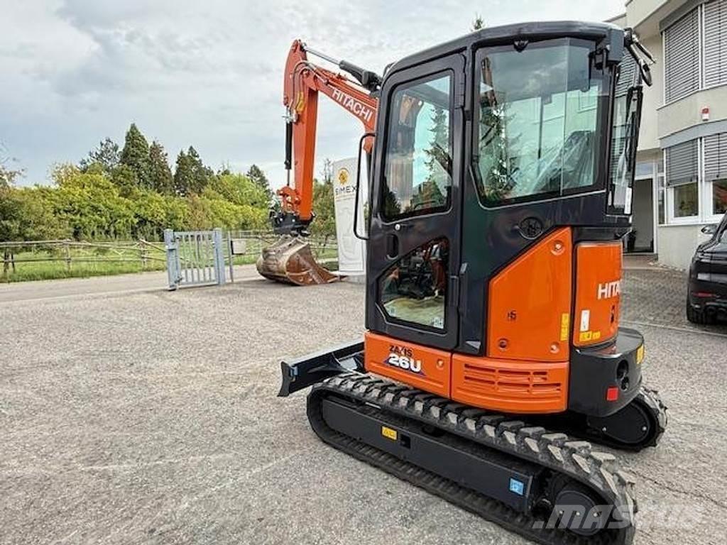 Hitachi ZX26 U-6 Мини-экскаваторы