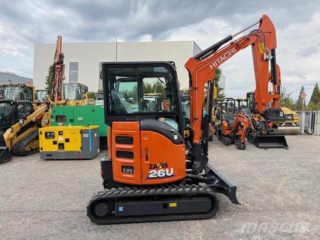 Hitachi ZX26 U-6 Мини-экскаваторы